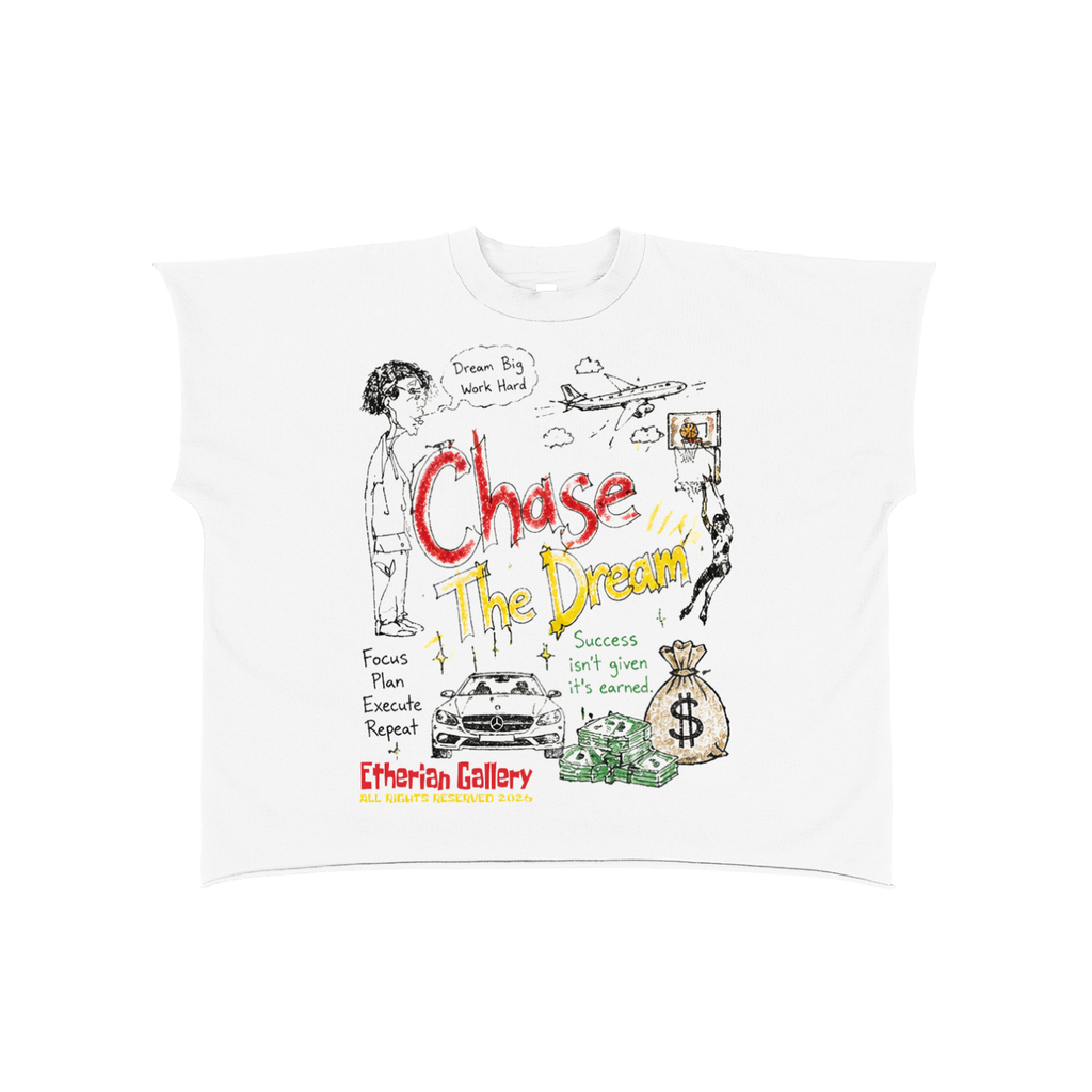 Raw Edge Boxy Non-Shrink T-Shirt