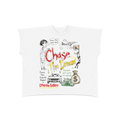 Raw Edge Boxy Non-Shrink T-Shirt